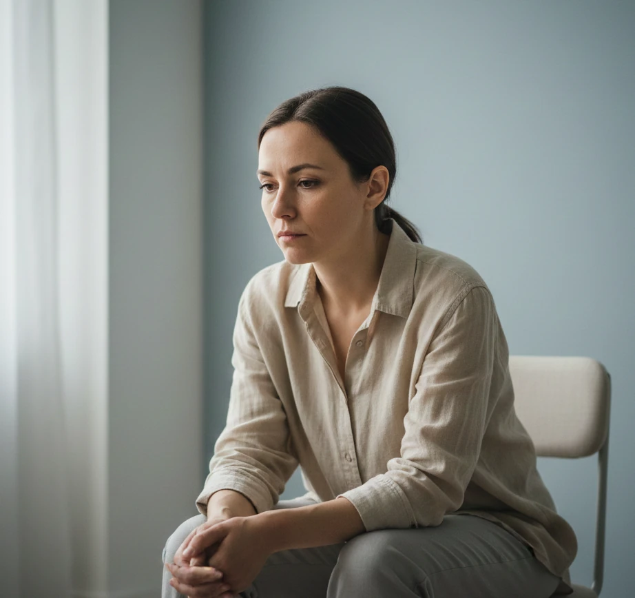 Prendre du temps pour soi, posé dans un endroit calme